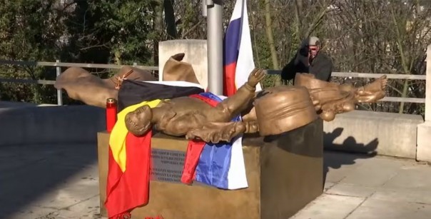 В Бельгии после реставрации открылся памятник российским и советским солдатам, которые пали во времена Первой и Второй мировых войн
