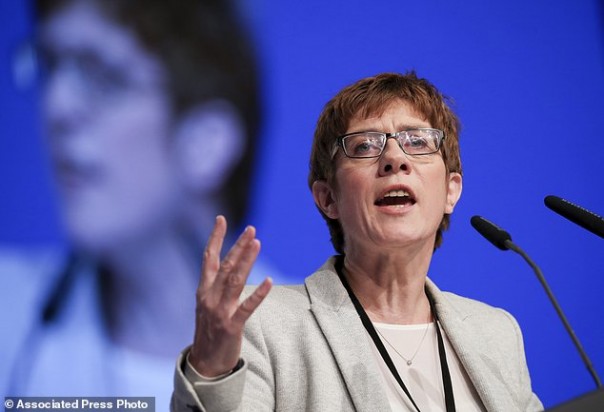 Названа возможная преемница Меркель на посту канцлера Германии