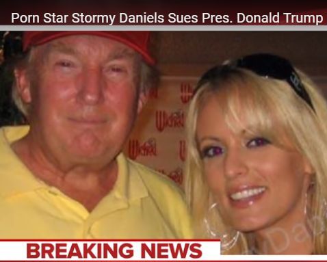 MSNBC: Порноактриса подала в суд на президента США — впервые в истории