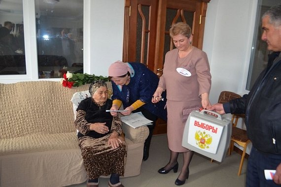 Димочка расплакался, когда не смог увидеть «дядю Путина» на избирательном участке