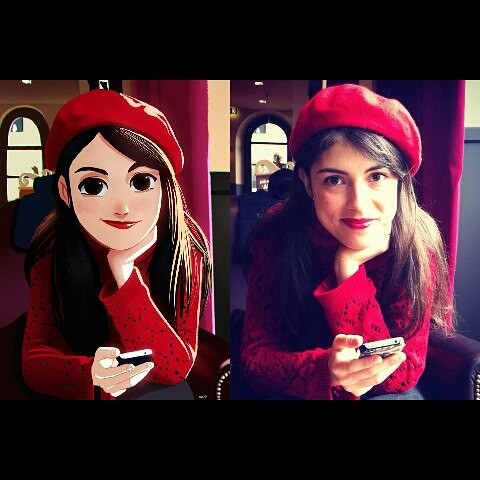 Художник превращает случайных людей в мультяшек