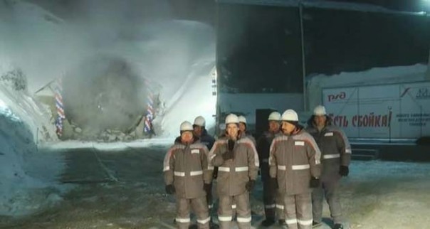 Завершена проходка второго Байкальского тоннеля на БАМе