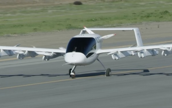 Сооснователь Google показал свое летающее такси