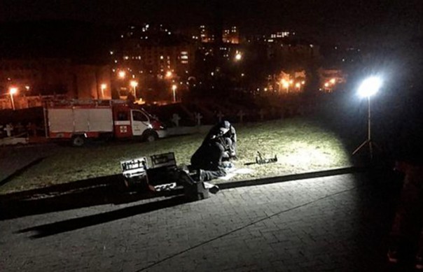 Во Львове возле польского мемориала произошёл взрыв