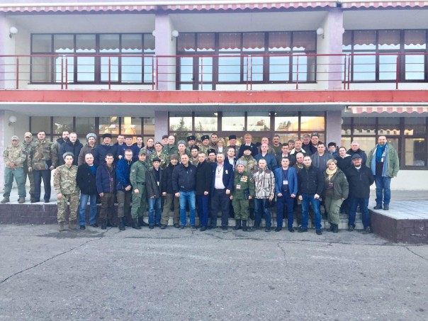 «Мы не зря наводим ужас на разведку Порошенко»: Открылся сбор Союза добровольцев Донбасса