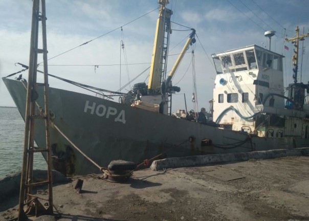 Украинский суд арестовал судно Норд, задержанное в Азовском море