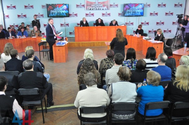 Народный трибунал по расследованию военных преступлений режима Порошенко: выдвинуты обвинения против восьми деятелей