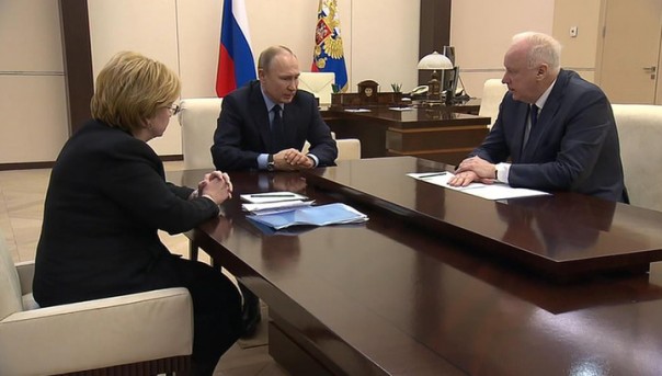 Глава СК РФ доложил Путину о расследовании трагедии в Кемерове