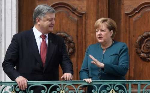 Встречи с Порошенко в Германии. После разговора с Путиным