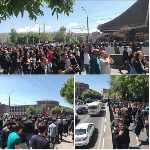 Блокируют улицы и строят баррикады. В Ереване назревает новый майдан