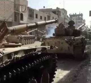 «Танковый спецназ» и бойцы палестинских формирований пошли на штурм последнего оплота ИГИЛ под Дамаском
