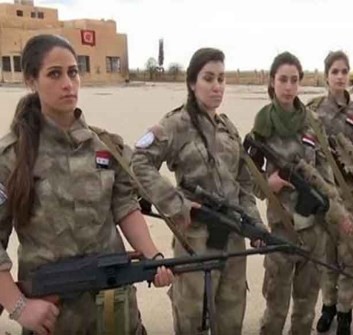 Бойцы российской военной полиции вместе с сирийскими девушками-солдатами предотвратили серию терактов в Рухайбе
