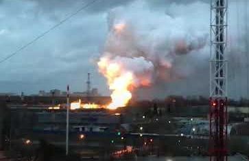 На территории литейно-механического завода в Балашихе произошёл пожар