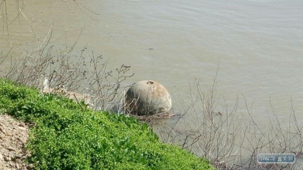 В Одесской области всплыла мина весом в полтонны
