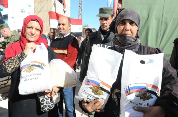 Россия вновь оказала гуманитарную помощь Сирии