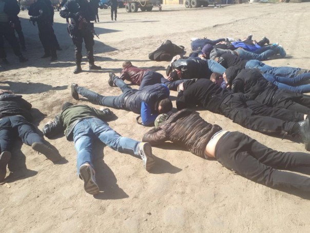 На Украине задержали 50 человек во время попытки захвата предприятия