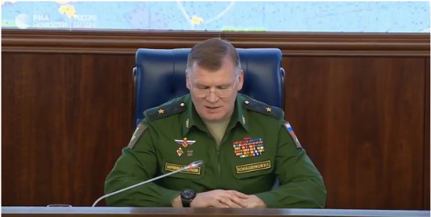 Брифинг Министерства обороны России