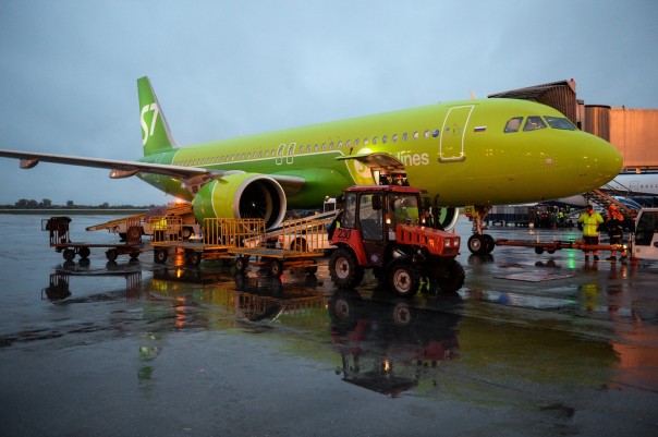 В Домодедово у самолёта пробило дно золотыми слитками