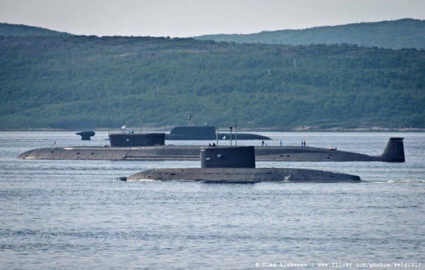 Сравнение подводных сил России и США