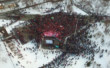 Ройзман, Волков, Гудков: провальный митинг в Екатеринбурге