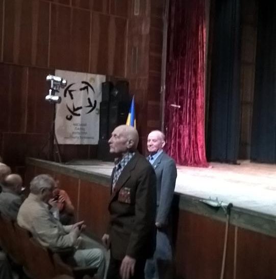 Во Львове торжества в честь ветеранов Великой Отечественной собрали полный зал