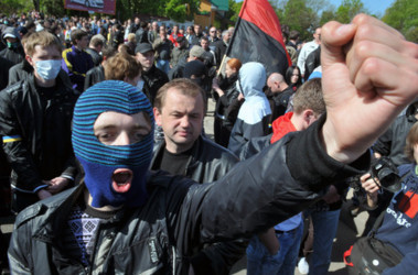 Кадры из Львова: Так это называется «9 мая прошло без происшествий»?