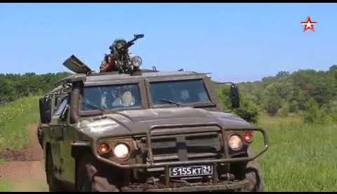 Спецназ ЮВО впервые задействовал бронемашину «Тайфуненок» в учениях: видео