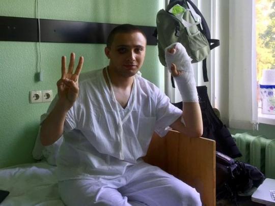 Экспертиза: одесский радикал-убийца Стерненко сам себя порезал