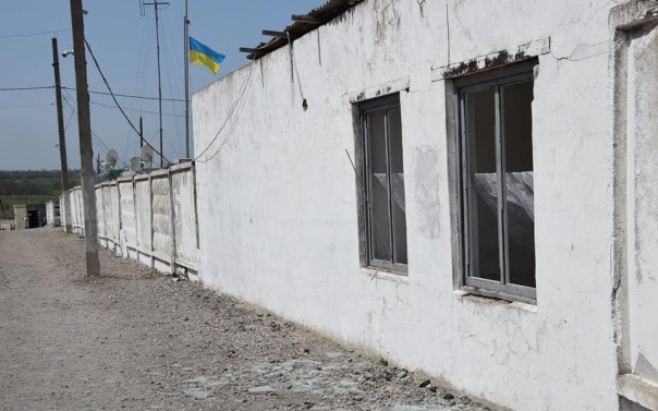 Украинские пограничники опубликовали видео сегодняшнего обстрела КПП "Гнутово"