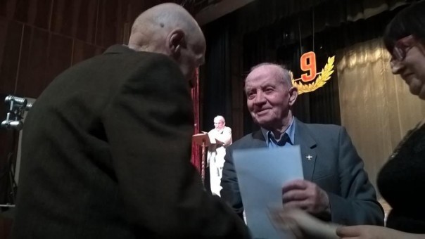 Во Львове торжества в честь ветеранов Великой Отечественной собрали полный зал