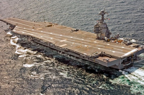 Самый дорогой авианосец в истории США вышел из строя