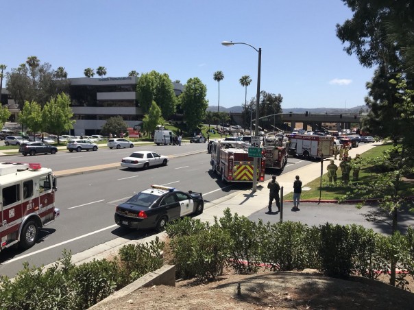 В офисном здании в Калифорнии прогремел взрыв