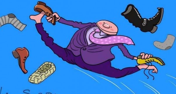 Украинская секта неверящих в мост переобувается на ходу