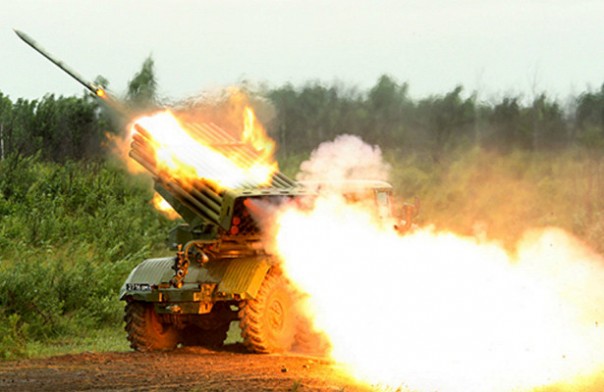 Срочное заявление Минобороны ДНР: Укрофашисты выпустили по району Донецкой фильтровальной станции пакет РСЗО «Град»