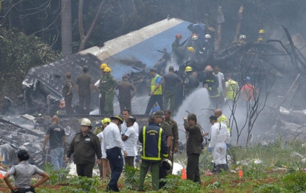 В авиакатастрофе на Кубе есть выжившие (Видео)