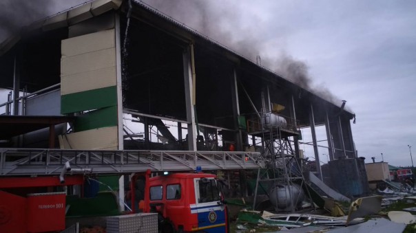 На заводе в Белоруссии произошёл взрыв