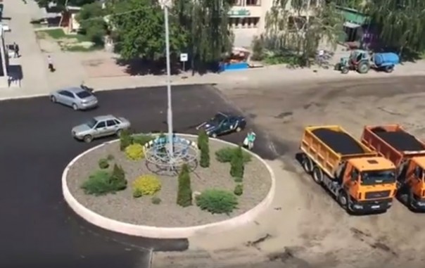 Под Киевом водитель поиздевался над полицией