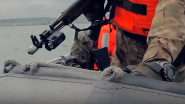 Контртеррористическая операция в Керченском проливе: кадры с места события