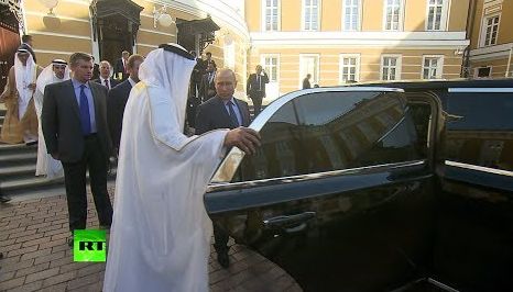 Принц Абу Даби оценил лимузин Путина: Побольше, чем "мерседес"