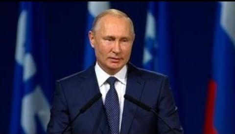 Выступление Владимира Путина на Конгрессе ФИФА