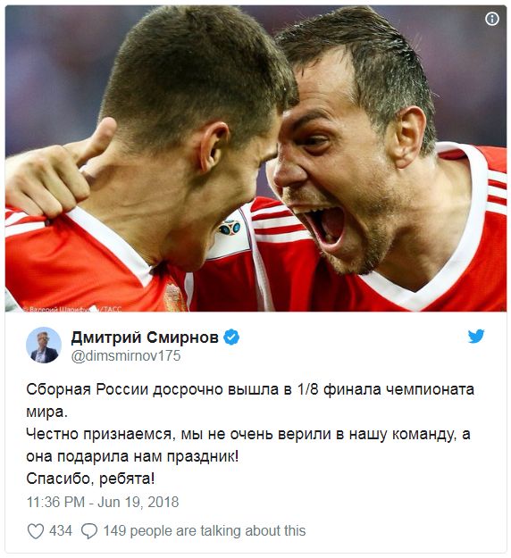 Мундиаль как сеанс массового экзорцизма для русофобов