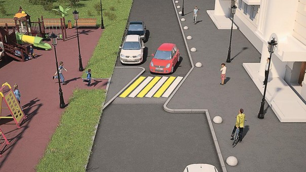 Пешеходные переходы предлагают приподнять над землей