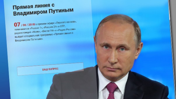 Диалог с Путиным: 900 тысяч вопросов к президенту России