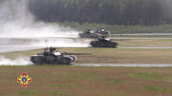 АрМИ-2020. Танковый биатлон на полигоне Алабино