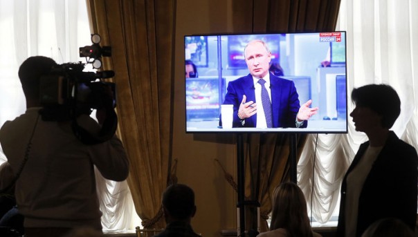 Путин рассказал о смешной шутке про себя и Трампа