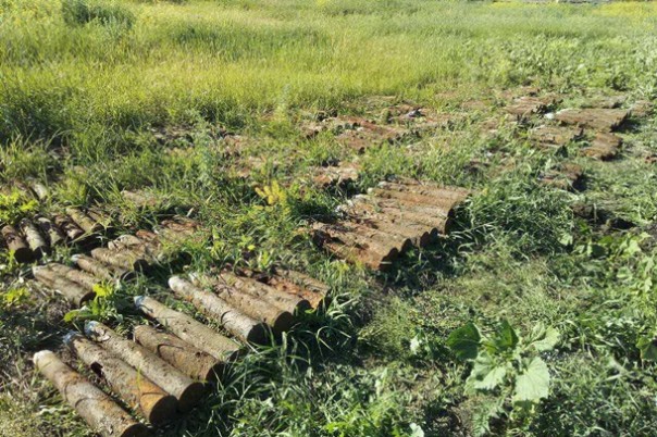 Под Харьковом на поле нашли почти 500 боеприпасов
