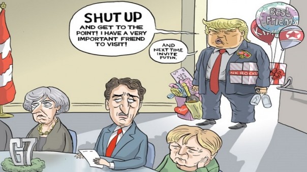 «Шесть против Трампа»: флирт США с противниками на G7