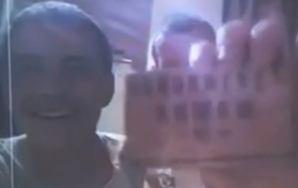 Под Киевом двое мужчин подорвались на гранате в прямом эфире (Видео)