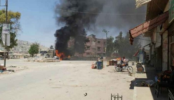 Кровавая бойня в Африне: перестрелка протурецких боевиков, взрывы заминированных машин и смертника