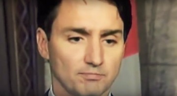 Премьер-министр Канады, у Вас брови отклеились))